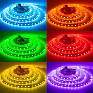 фото LED стрічка Prolum SG 12в 5050 60led/m ip20 RGB