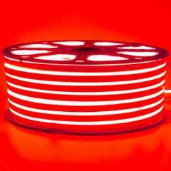 фото LED неон FLEX 220в 8*16мм червоний