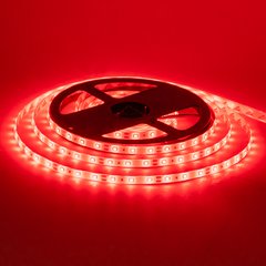 фото LED стрічка AVT №1 12в 2835 60led/m ip65 червоний