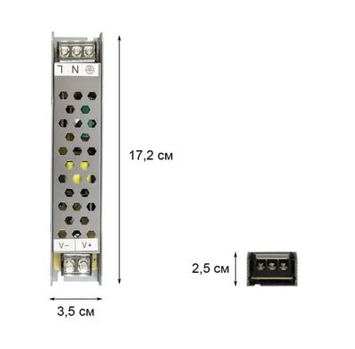 фото Блок питания Biom BPU Professional 24в 2,5а 60вт ip20