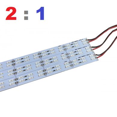 фото LED фитолинейка 12В SMD5630 144led 2:1