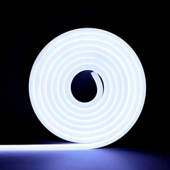 фото LED неон Prolum SF 12в 8*16мм 2,5см білий