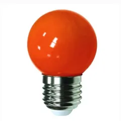 фото LED лампочка Lemanso E27 G45 1,2вт червоний