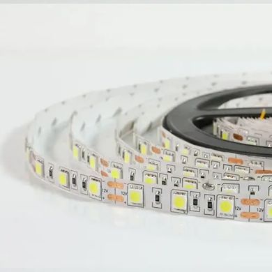 фото LED лента AVT №1 12в 5050 60led/m ip20 желтый