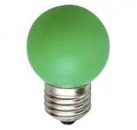 фото LED лампочка Lemanso E27 G45 1,2вт зелений
