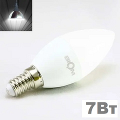 фото LED лампочка Biom E14 C37 7вт 4500К