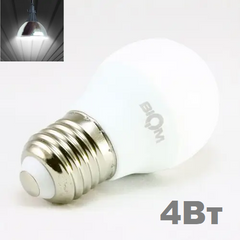 фото LED лампочка Biom E27 G45 4вт 4500К