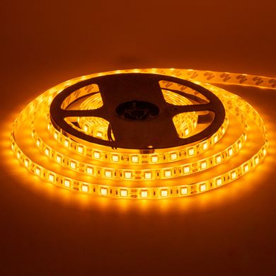 фото LED лента AVT №1 12в 5050 60led/m ip20 желтый