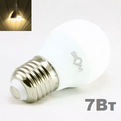 фото LED лампочка Biom E27 G45 7вт 3000К