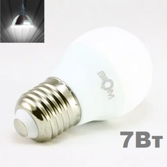 фото LED лампочка Biom E27 G45 7вт 4500К