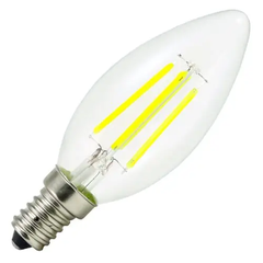фото LED лампочка Biom Filament E14 C37 4вт 2800К