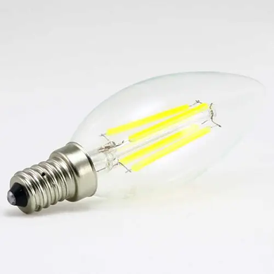 фото LED лампочка Biom Filament E14 C37 4вт 2800К