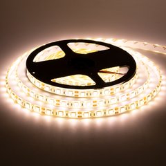 фото LED стрічка AVT №1 12в 5050 60led/m ip65 теплий