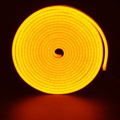 фото LED неон AVT № 55 12в 8*16мм 2,5см жовтий