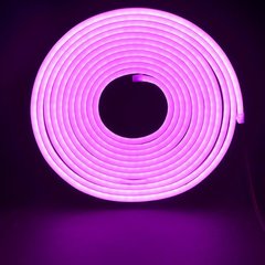 фото LED неон AVT № 55 12в 8*16мм 2,5см рожевий