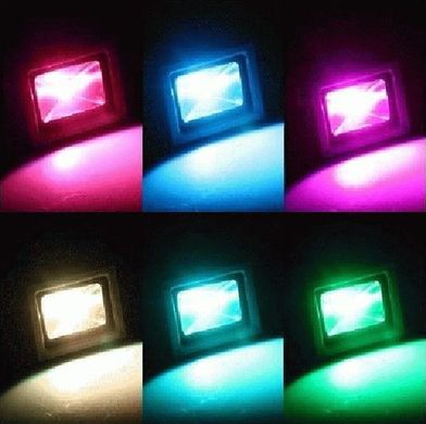 фото LED прожектор RGB Lemanso 10Вт