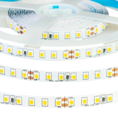 фото LED лента AVT 24в 2835 126led/m ip20 белый