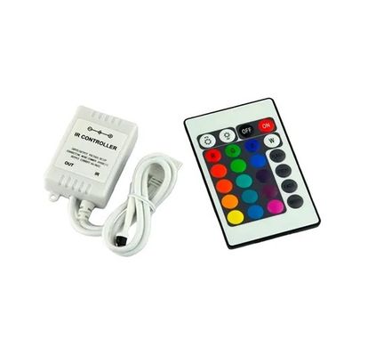 фото Комплект світлодіодної LED стрічки 12в RGB 5м 60led/m ip65