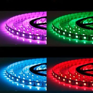 фото LED стрічка Biom Professional 12в 5050 60led/m ip20 RGB