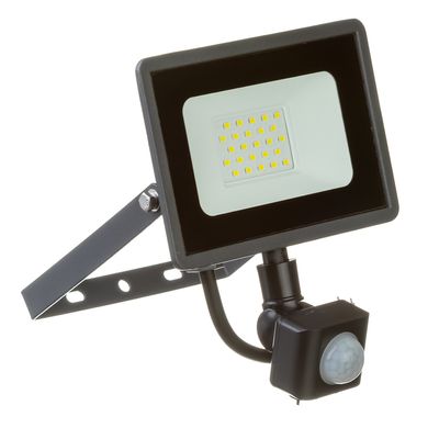 фото LED прожектор з датчиком руху AVT-2 20Вт