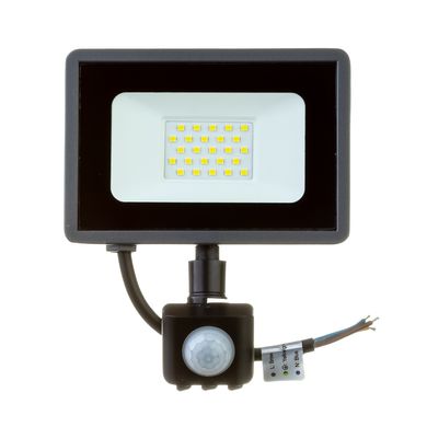 фото LED прожектор з датчиком руху AVT-2 20Вт