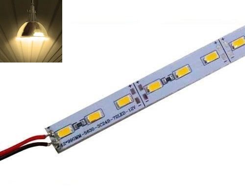 фото LED линейка 12v 18вт Теплый