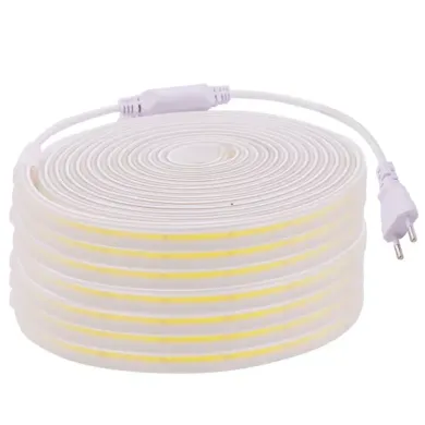 фото Светодиодная LED лента 220v COB 280led/m белый