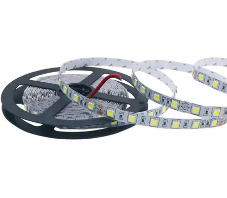 фото LED стрічка Biom 24в 5050 60led/m ip20 нейтральний