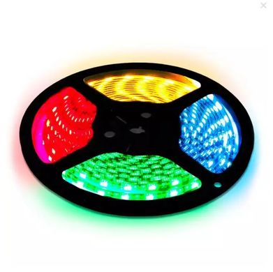 фото LED стрічка Biom Standart 12в 5050 60led/m ip65 RGB