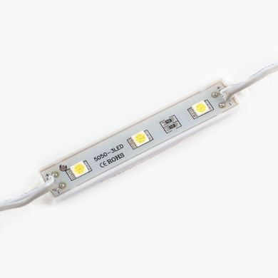 фото LED модуль 12v SMD 5050 3led Зелений